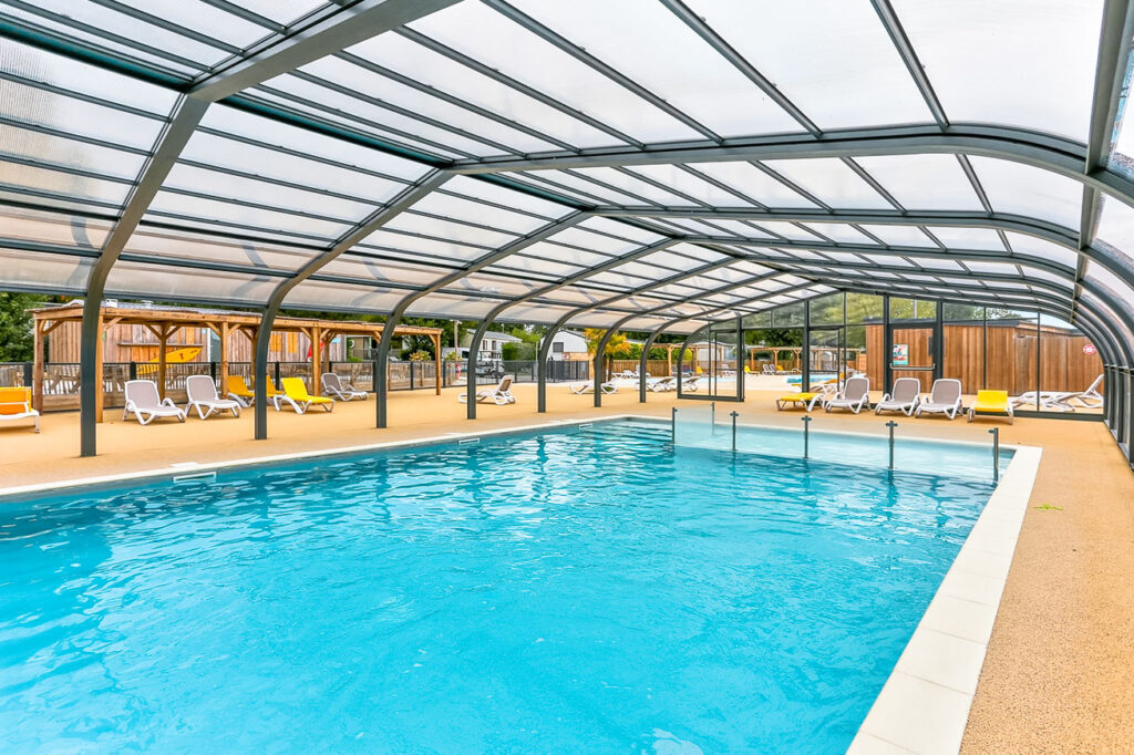 Camping indoor swimming pool in charente maritime